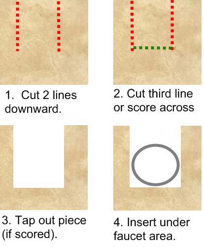 Tile Around Tub Faucet